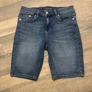 Calvin Klein Dark Blue Jean Shorts
